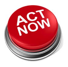 Button that says Act Now 